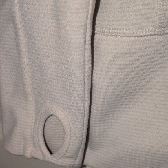Lululemon Light Pale Pink/White Multi Zip-Up Jacket With Zippered Pockets. - Picture 4 of 14